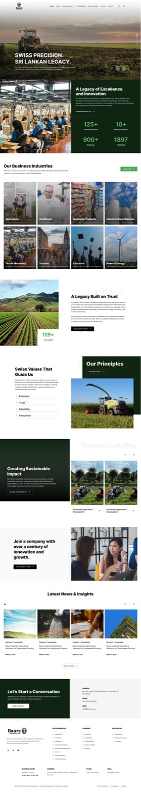 Salon website demo preview